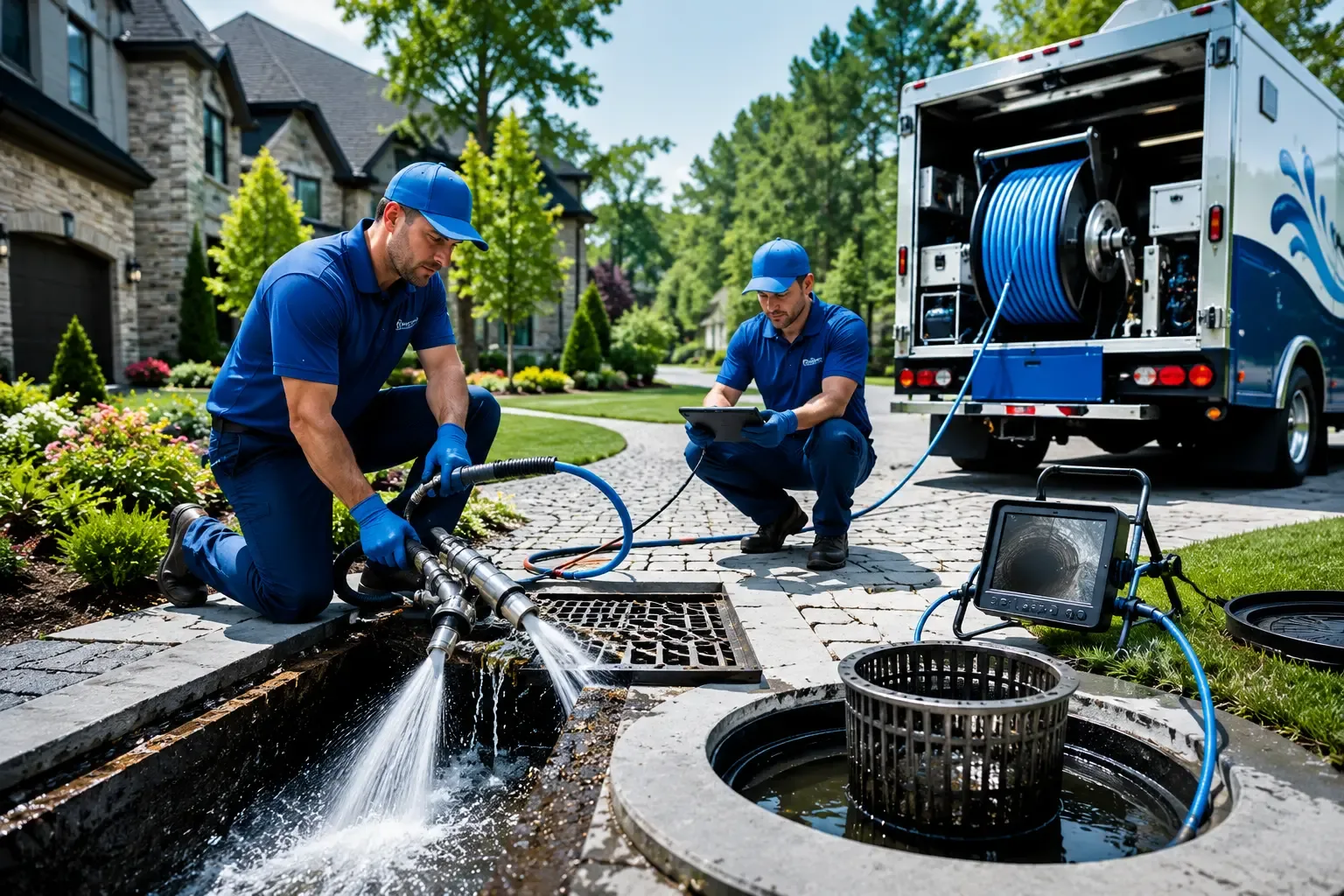Local outdoor drain cleaning professionals in Kent City, MI