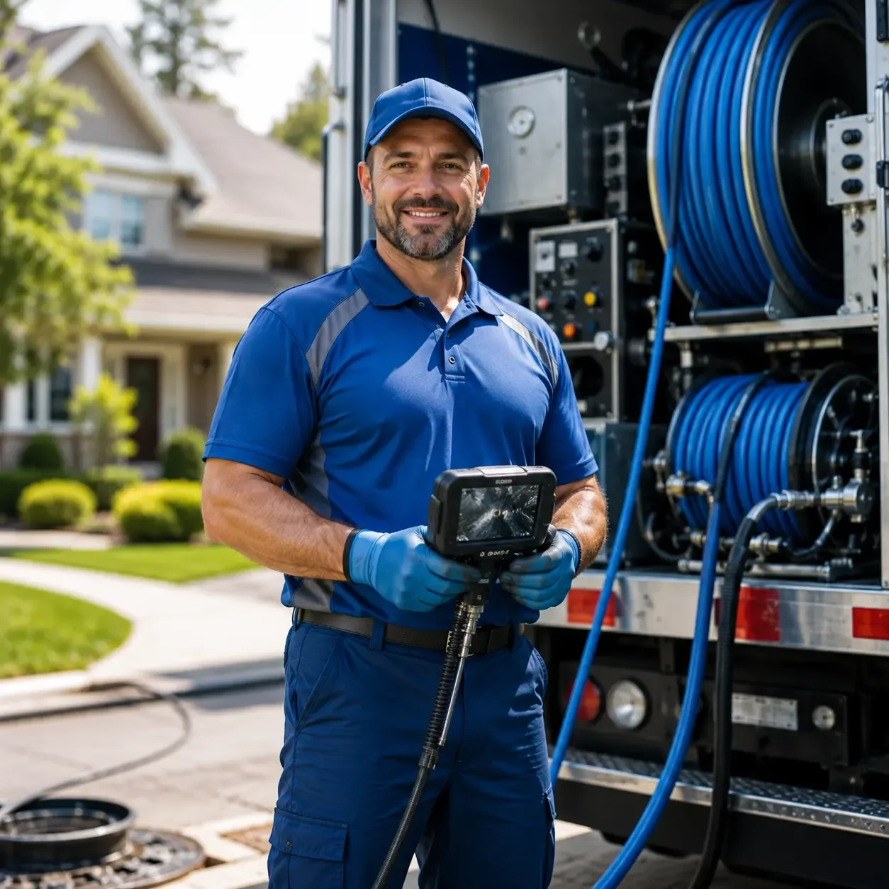 Local outdoor drain cleaning specialists in Kent City, MI